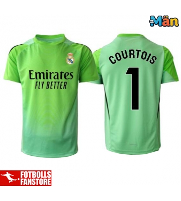 Real Madrid Thibaut Courtois #1 Målvakt Bortatröja 2025-26 Kortärmad